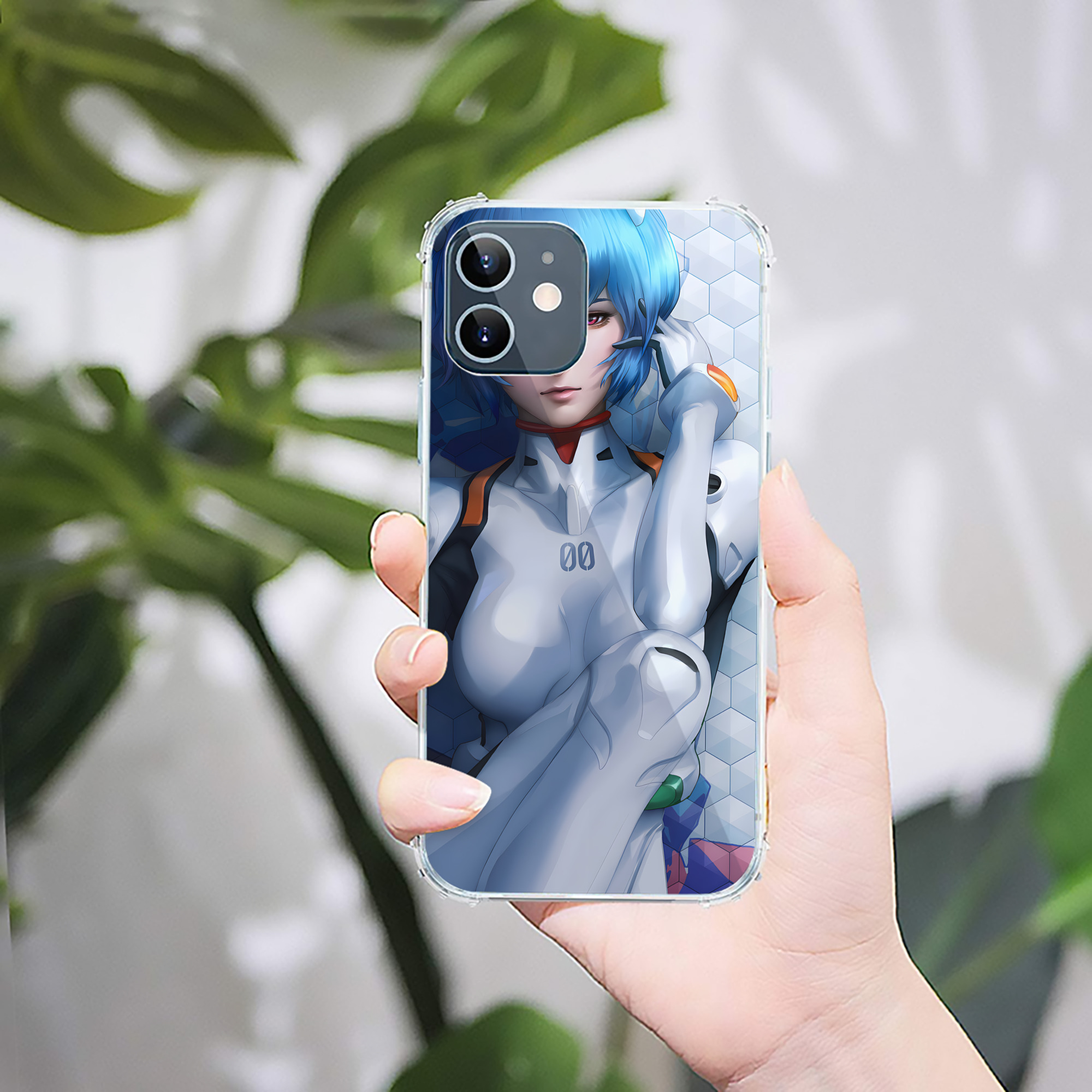 （画像用） EVA 新世紀エヴァンゲリオン 【iPhone 12シリーズ対応】透明スマホケース（クリアソフトケース）